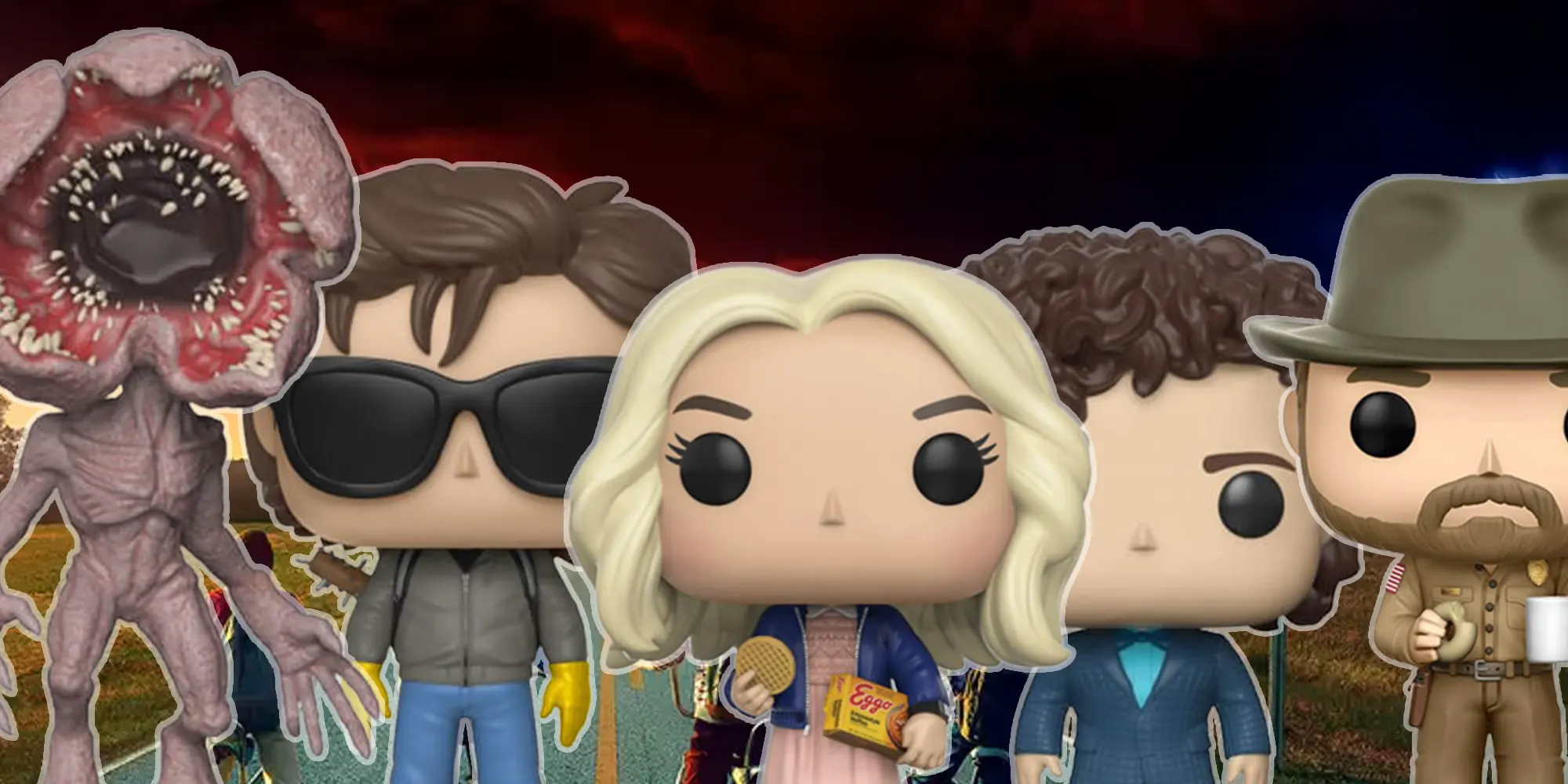 Lot De 8 Figurines Funko Pop Stranger Things - Collection - Neuves En Boîte
